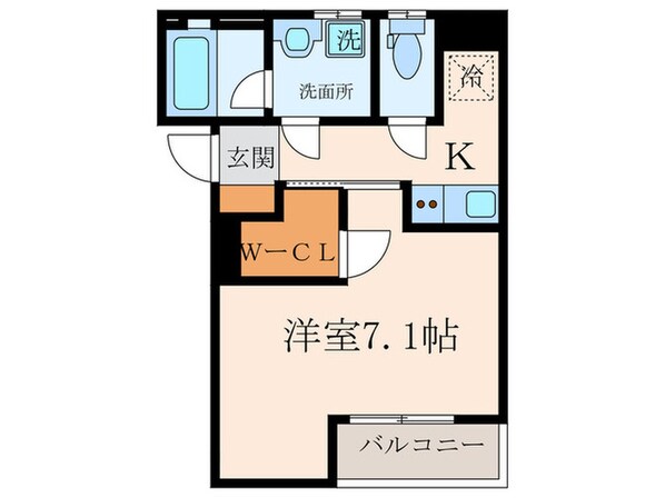 仮）Liberty杭瀬の物件間取画像